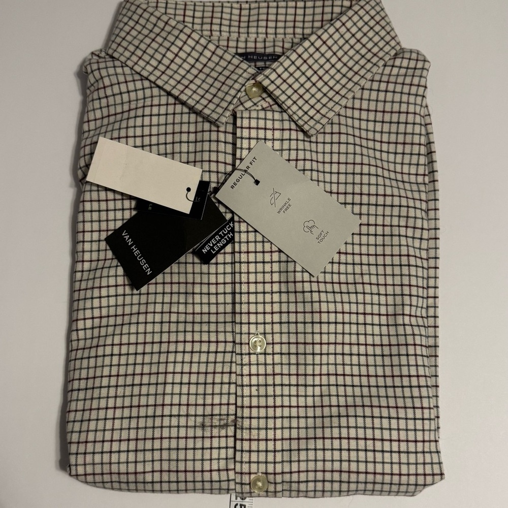 Van Heusen Men's Plaid Shirt